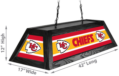 Kansas City Chiefs Pool Table Light 3