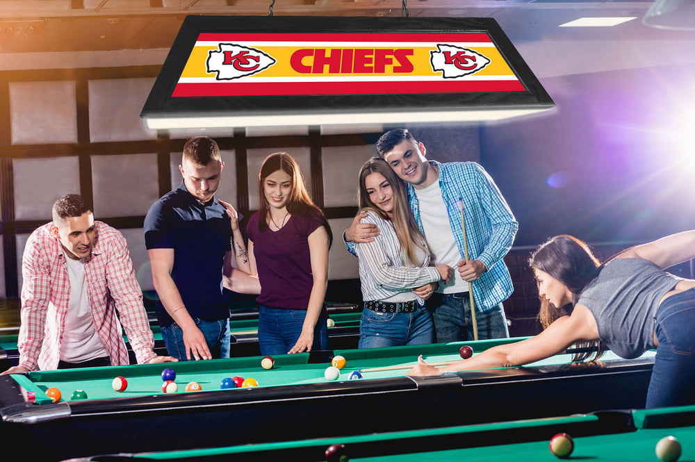 Kansas City Chiefs Pool Table Light