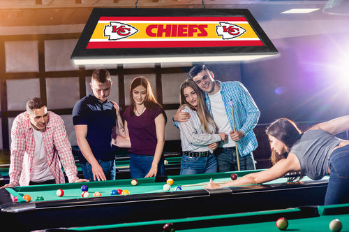 Kansas City Chiefs Pool Table Light 4