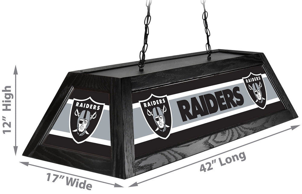 Las Vegas Raiders Pool Table Light