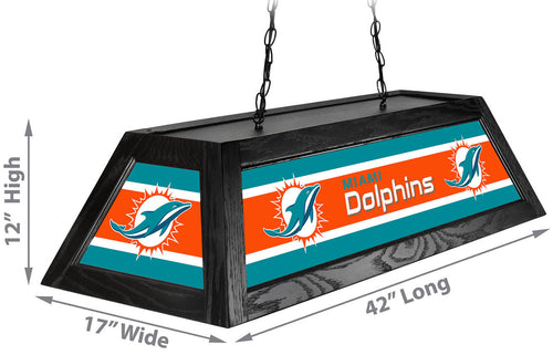 Miami Dolphins Pool Table Light 3