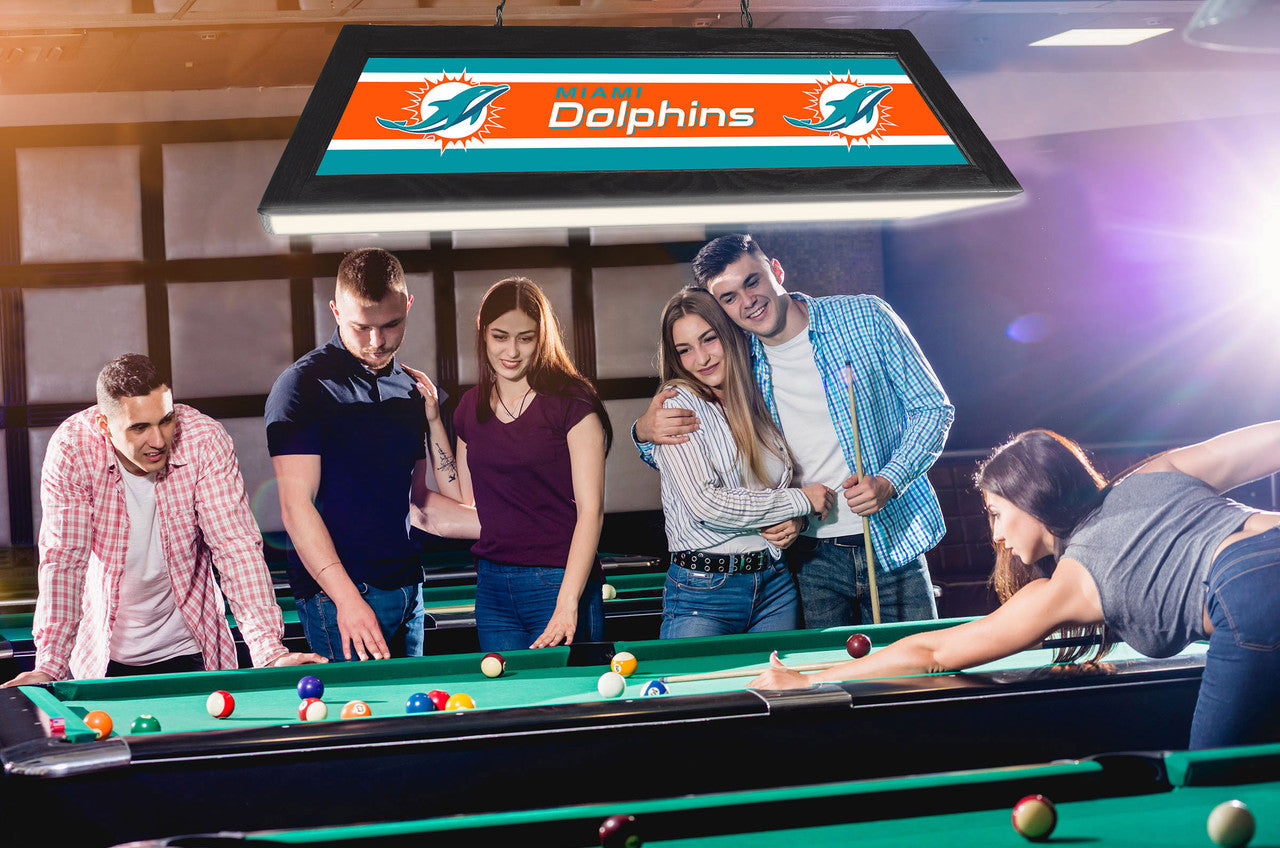 Miami Dolphins Pool Table Light