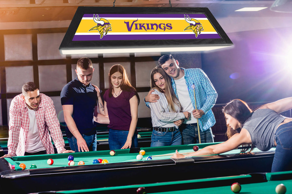 Minnesota Vikings Pool Table Light