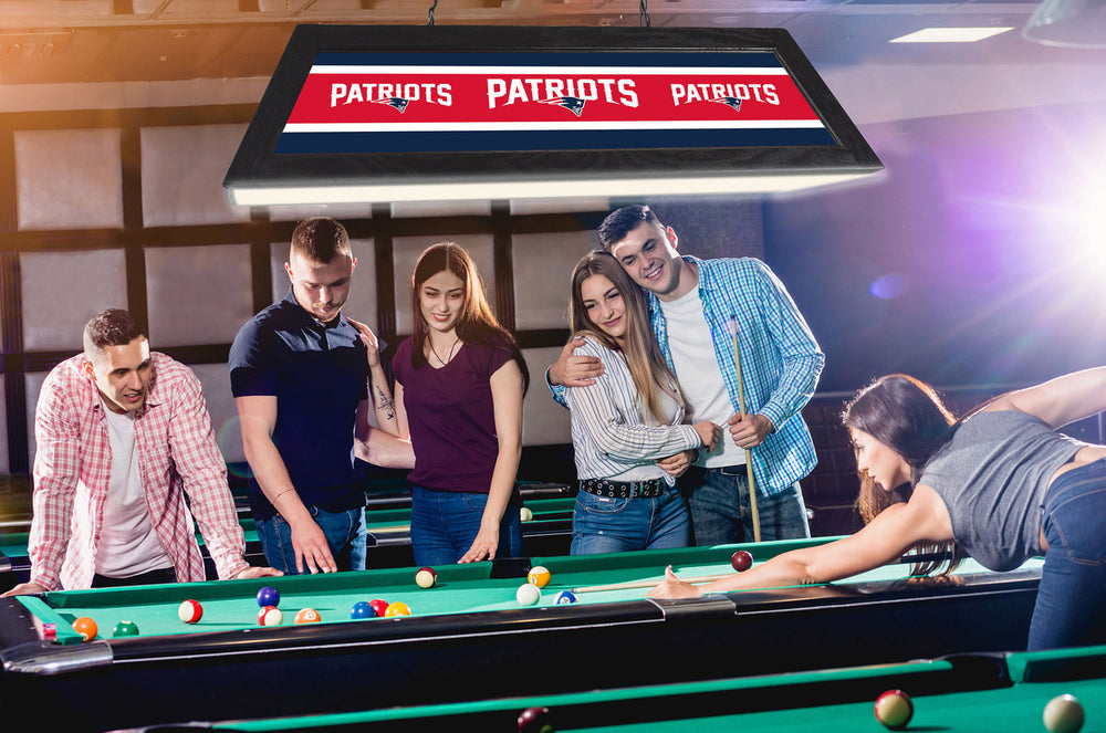 New England Patriots Pool Table Light