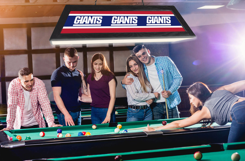 New York Giants Pool Table Light