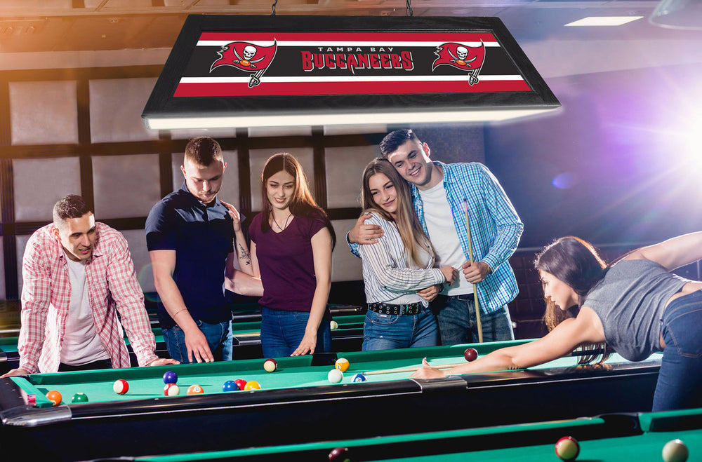 Tampa Bay Buccaneers Pool Table Light