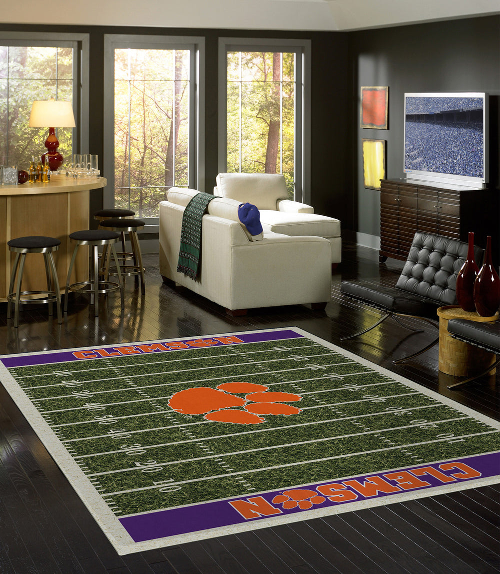 Clemson University Rug Home Field