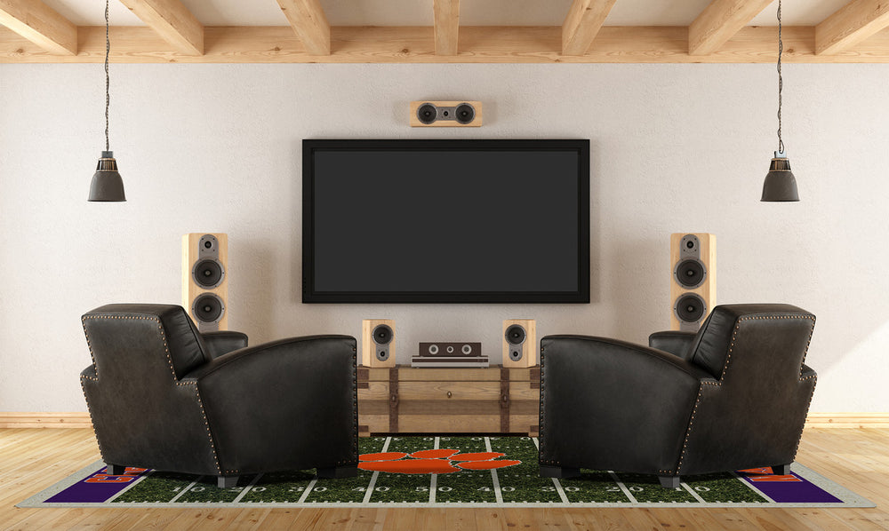 Clemson University Rug Home Field