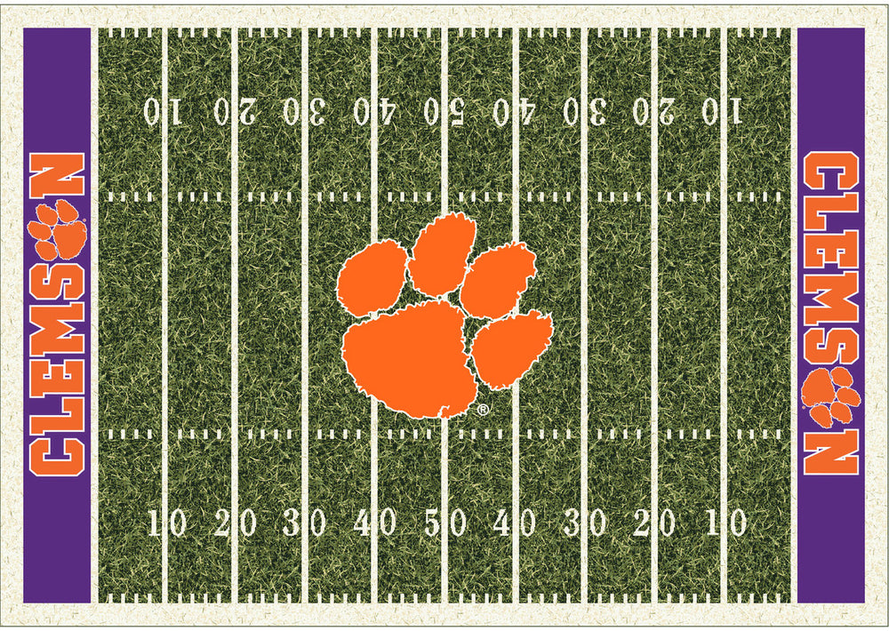 Clemson University Rug Home Field