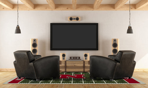 University of Nebraska Rug Home Field 2