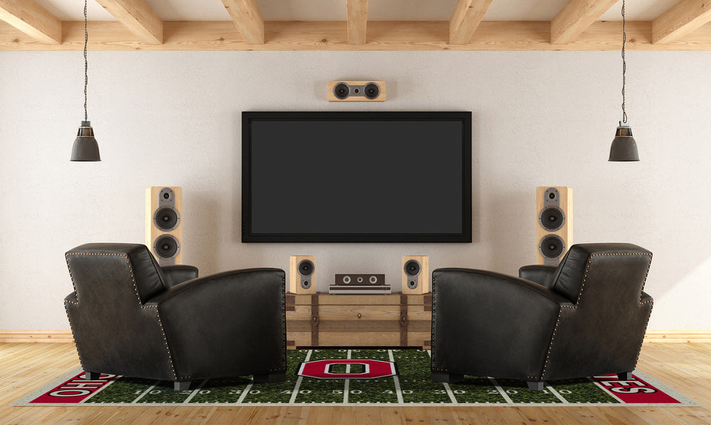 Ohio State University Rug Home Field