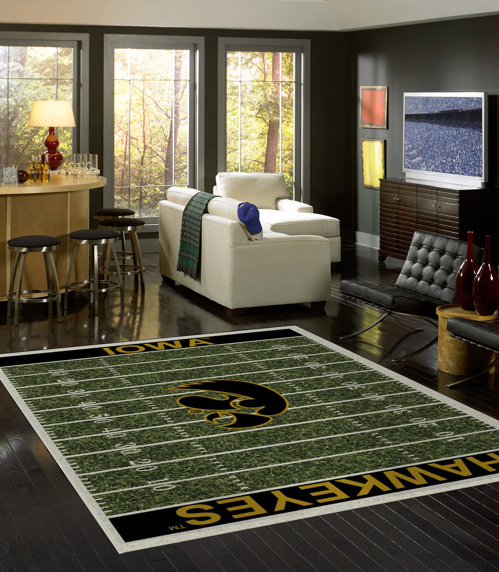 University of Iowa Rug Home Field