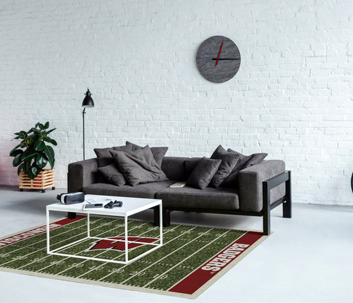 University of Wisconsin Rug Home Field 4