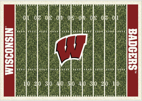 University of Wisconsin Rug Home Field 1