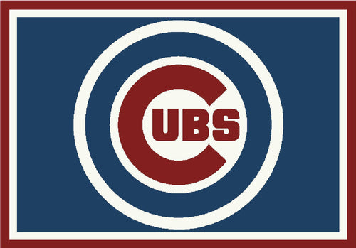 Chicago Cubs Rug Team Spirit 1
