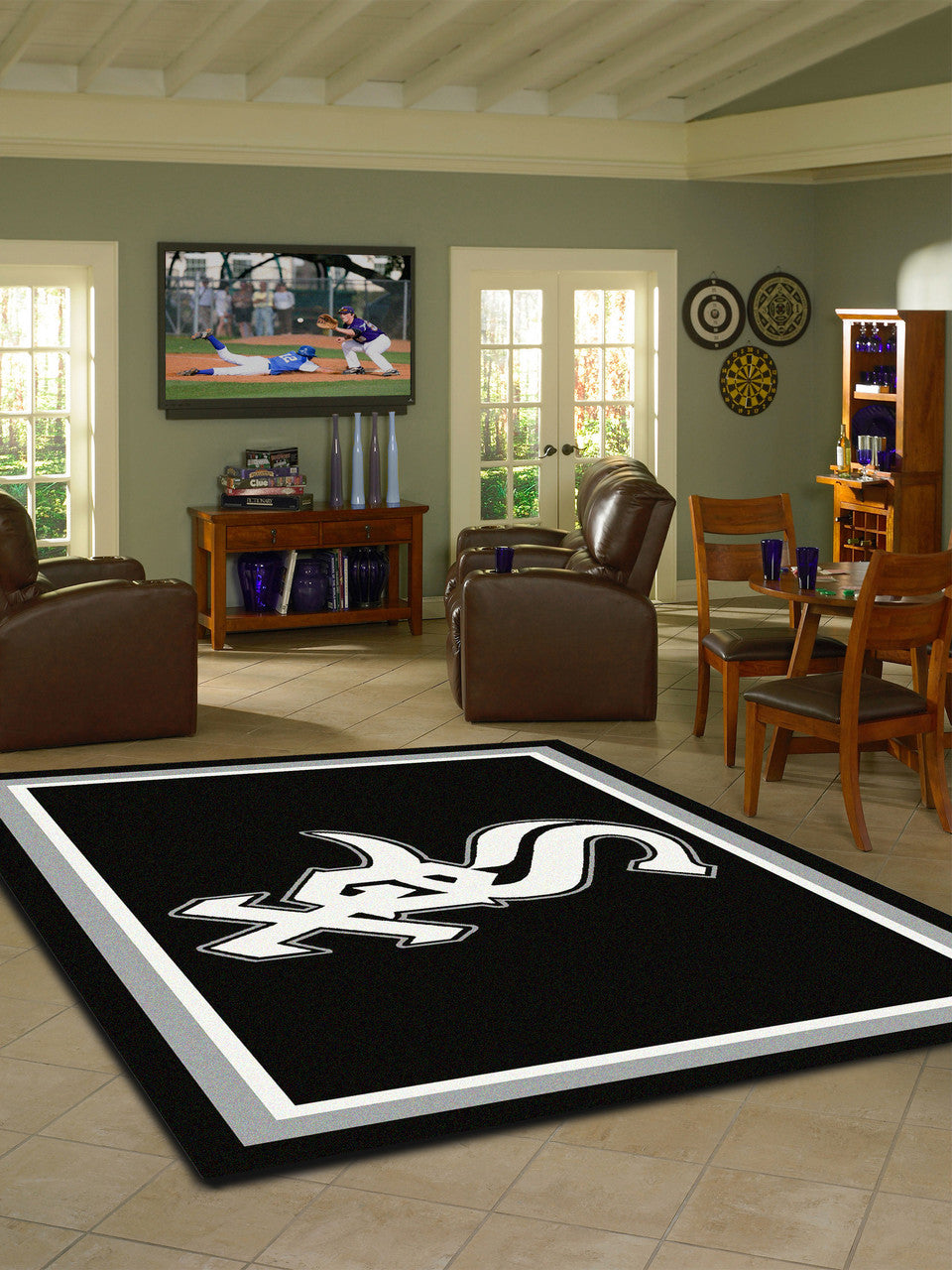 Chicago White Sox Rug Team Spirit