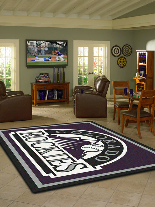 Colorado Rockies Rug Team Spirit 5