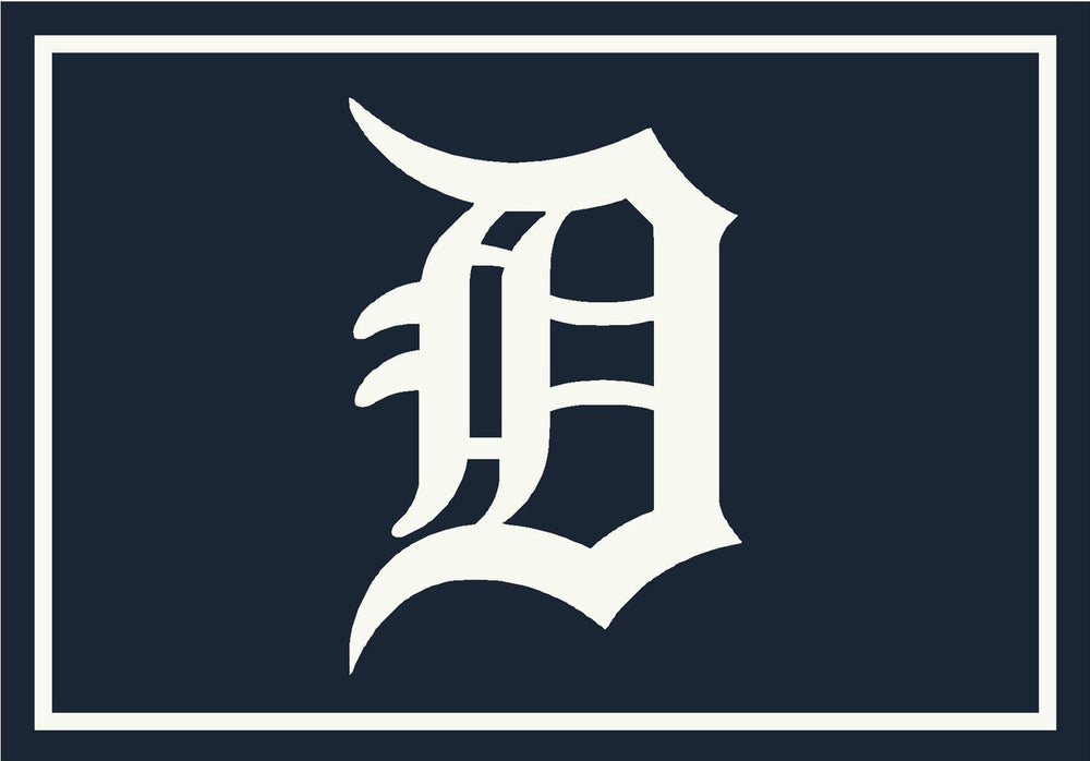 Detroit Tigers Rug Team Spirit