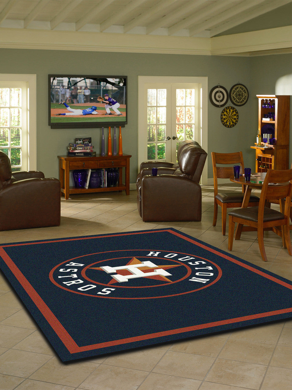 Houston Astros Rug Team Spirit