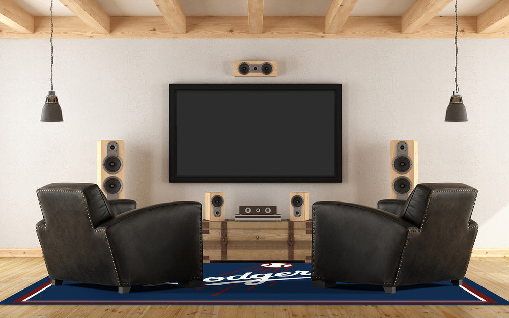 Los Angeles Dodgers Rug Team Spirit