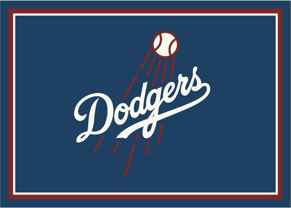 Los Angeles Dodgers Rug Team Spirit