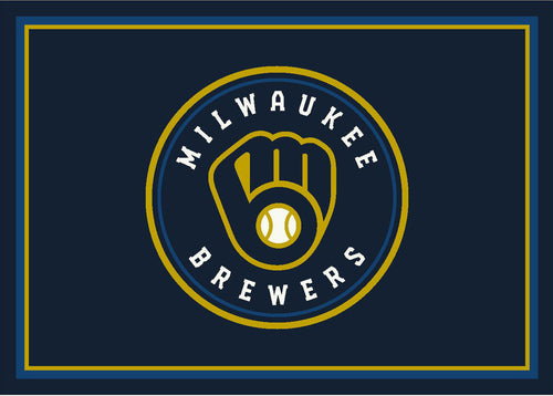 Milwaukee Brewers Rug Team Spirit 1
