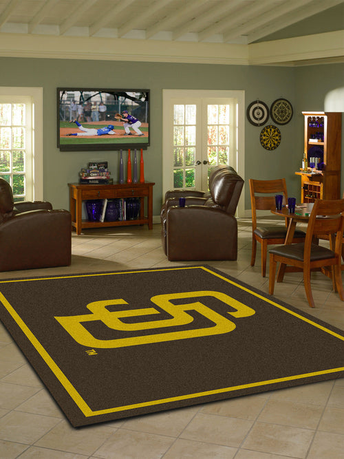 San Diego Padres Rug Team Spirit 5