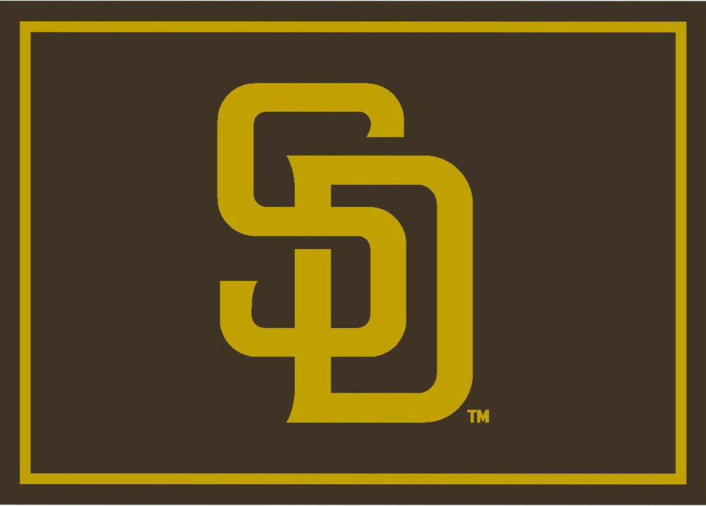 San Diego Padres Rug Team Spirit