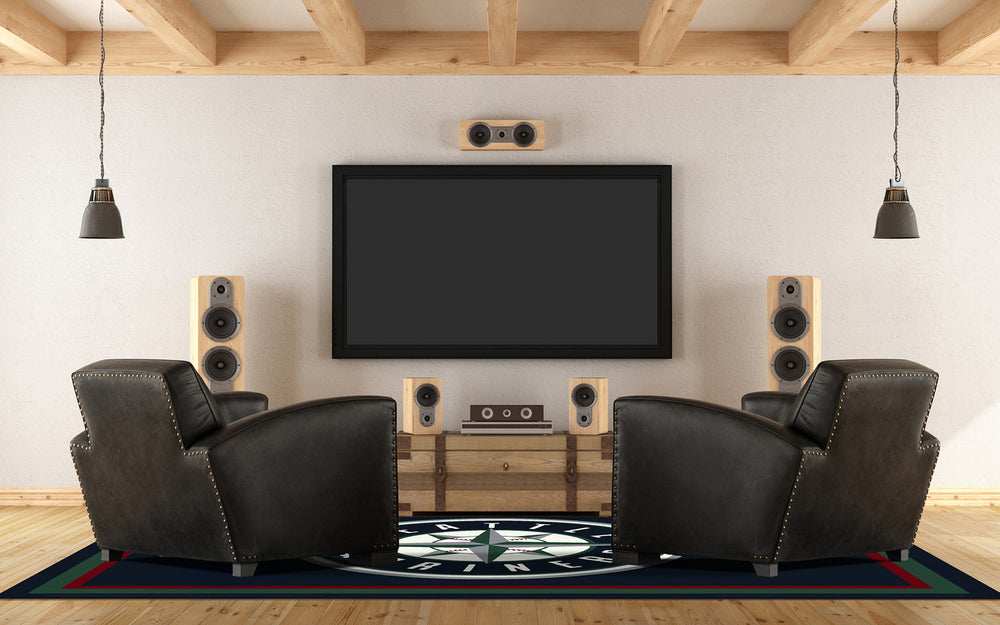 Seattle Mariners Rug Team Spirit