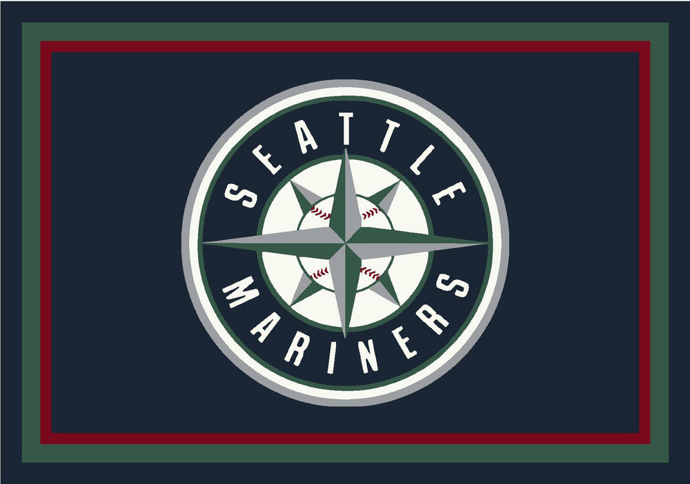 Seattle Mariners Rug Team Spirit