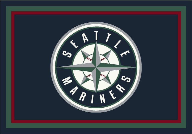 Seattle Mariners Rug Team Spirit