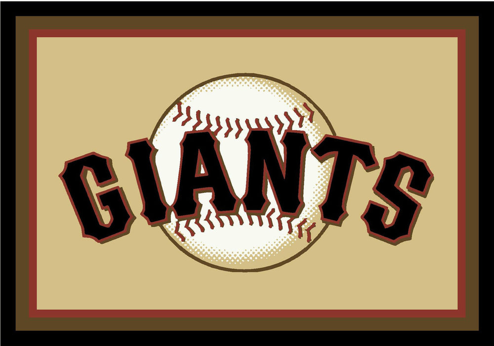 San Francisco Giants Rug Team Spirit