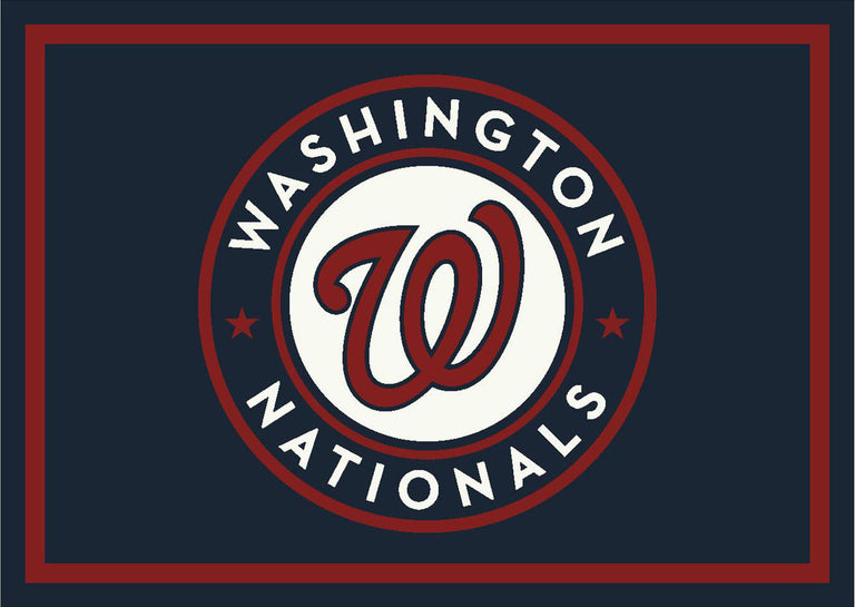 Washington Nationals Rug Team Spirit