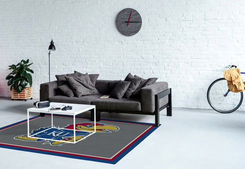 University of Kansas Rug Team Spirit 4