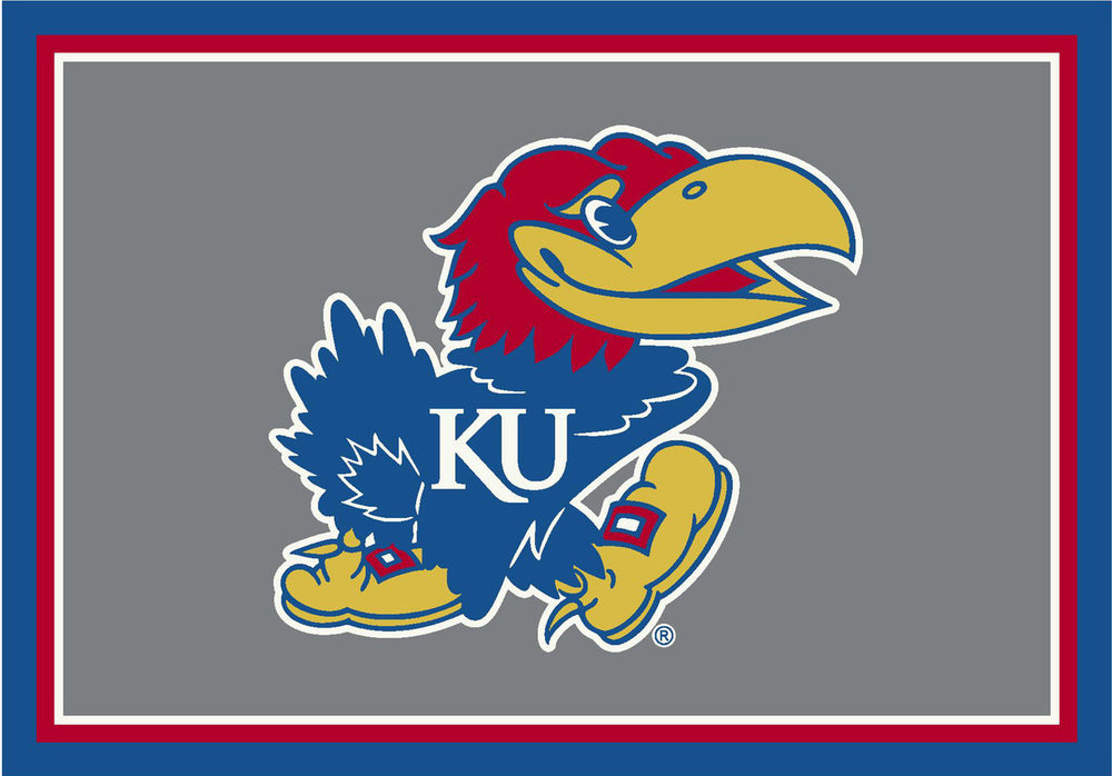 University of Kansas Rug Team Spirit