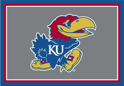University of Kansas Rug Team Spirit 1