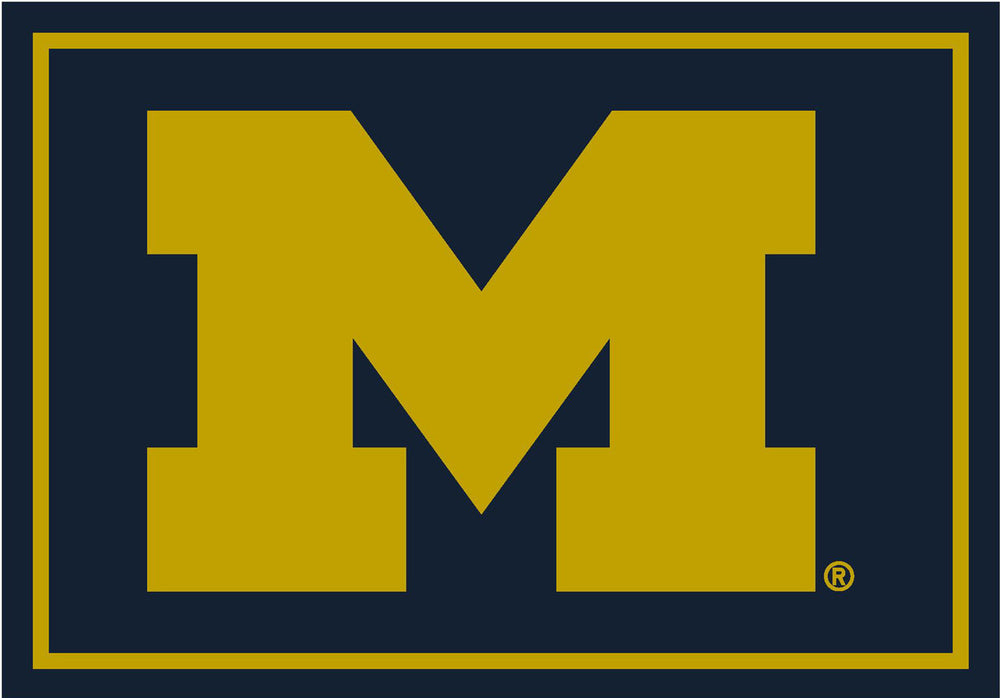 University of Michigan Rug Team Spirit