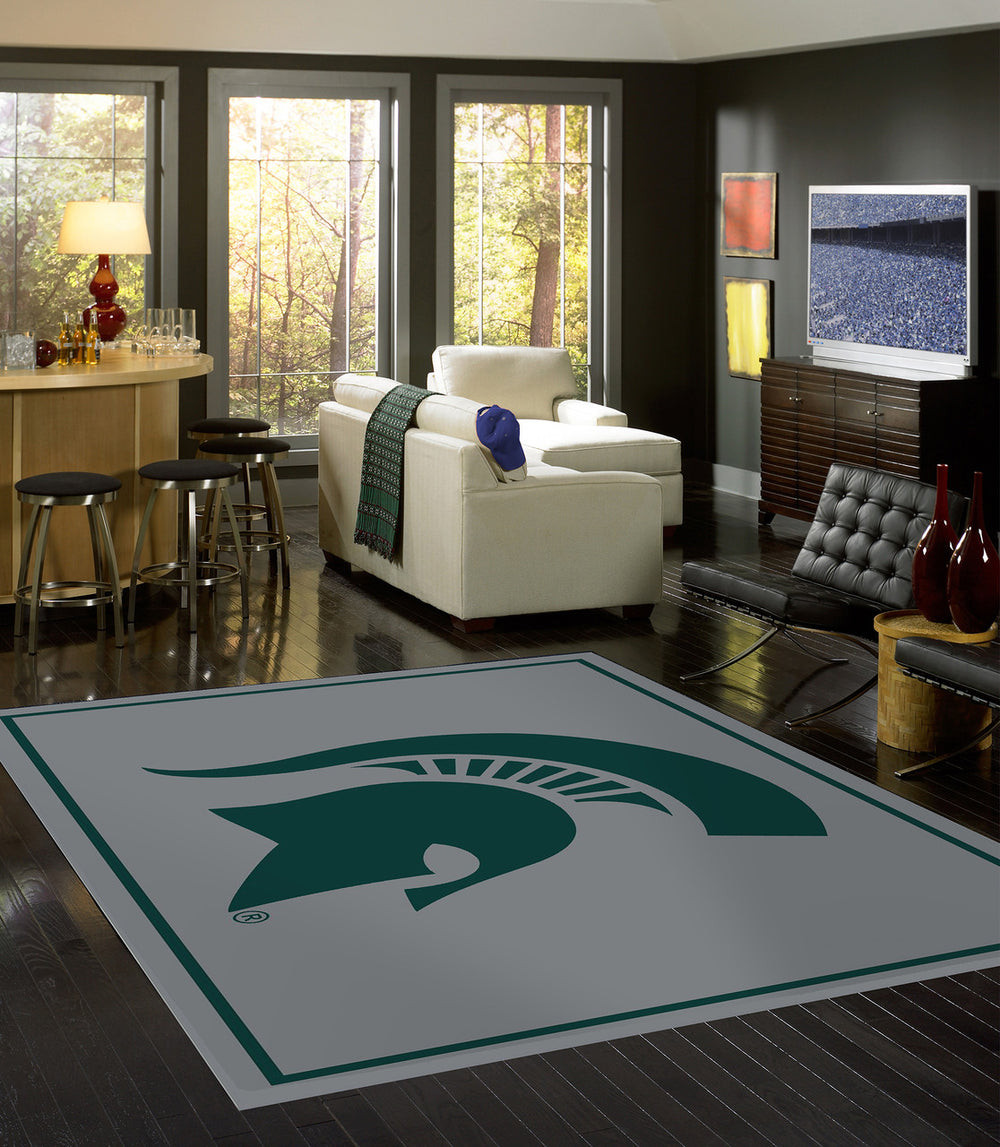 Michigan State University Rug Team Spirit