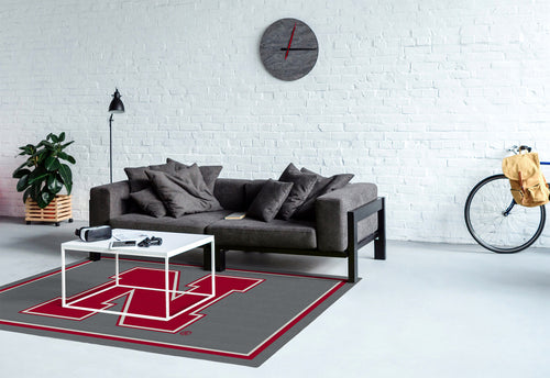 University of Nebraska Rug Team Spirit 4