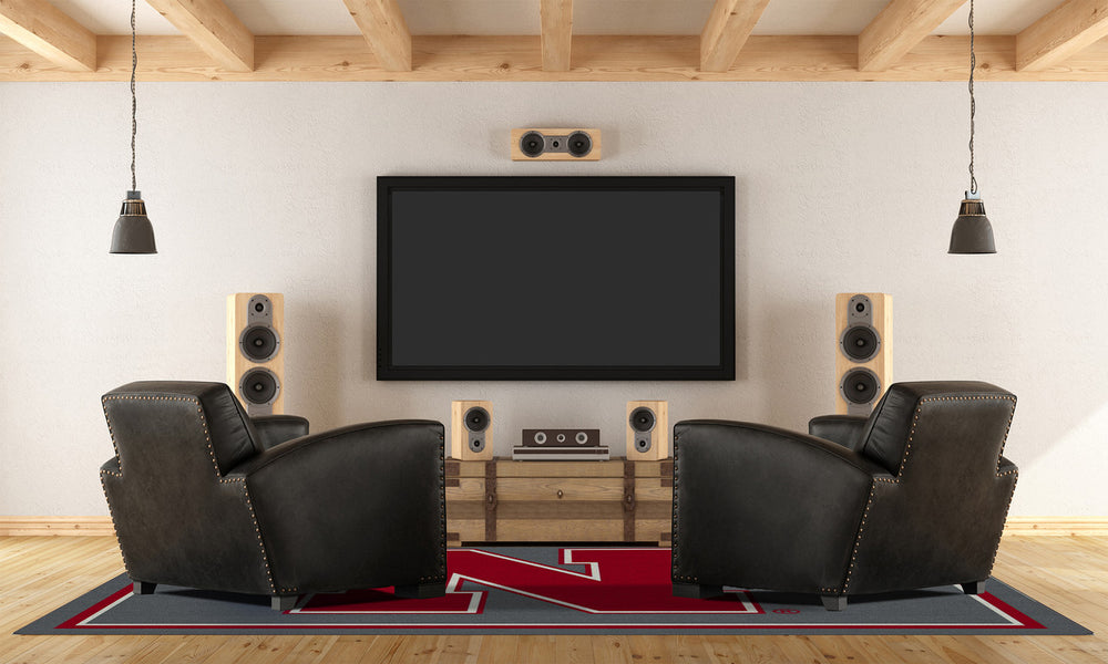 University of Nebraska Rug Team Spirit