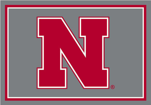 University of Nebraska Rug Team Spirit 1