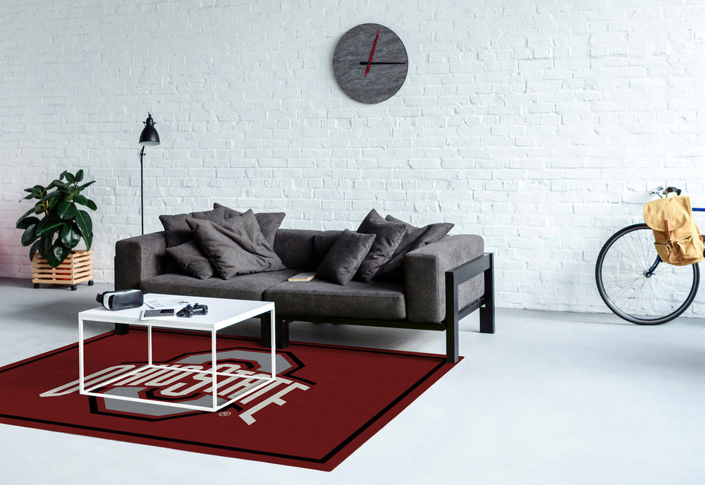 Ohio State University Rug Team Spirit