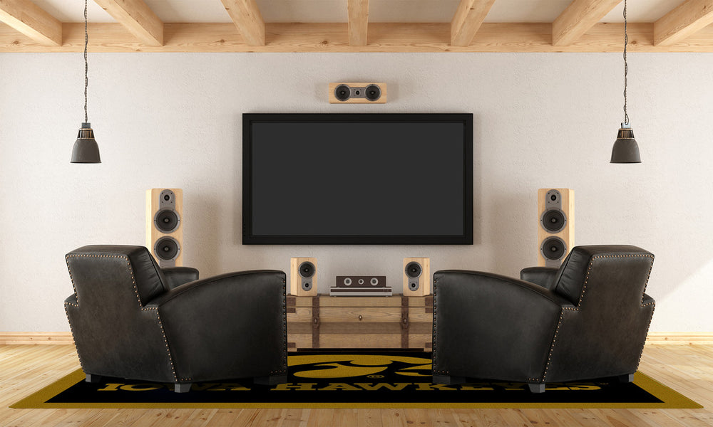 University of Iowa Rug Team Spirit