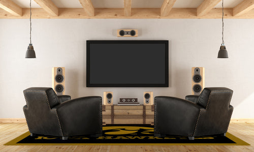 University of Iowa Rug Team Spirit 3