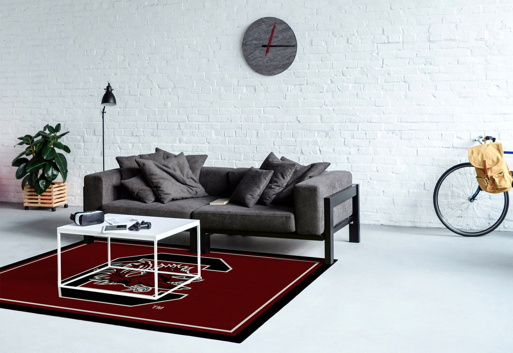 University of South Carolina Rug Team Spirit