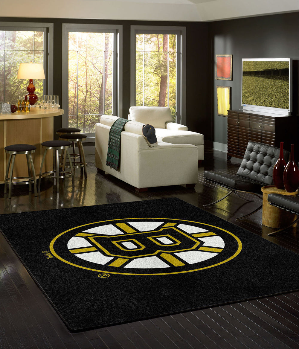 Boston Bruins Rug Team Spirit