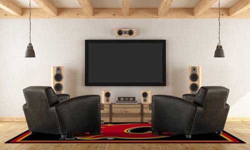 Calgary Flames Rug Team Spirit 3