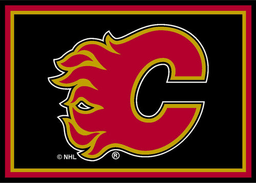 Calgary Flames Rug Team Spirit 1
