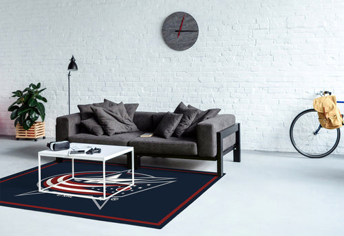 Columbus Blue Jackets Rug Team Spirit 4
