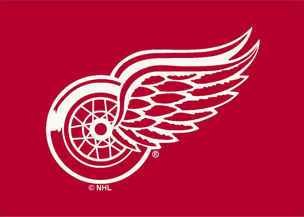 Detroit Redwings Rug Team Spirit